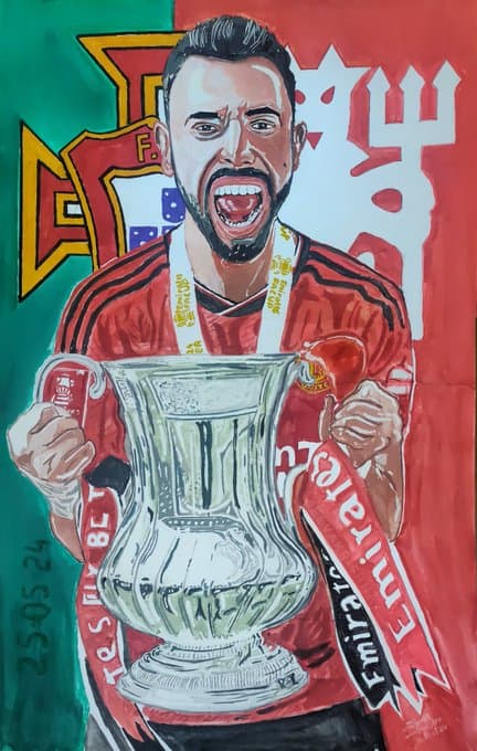 Bruno Fernandes FA cup 23/24